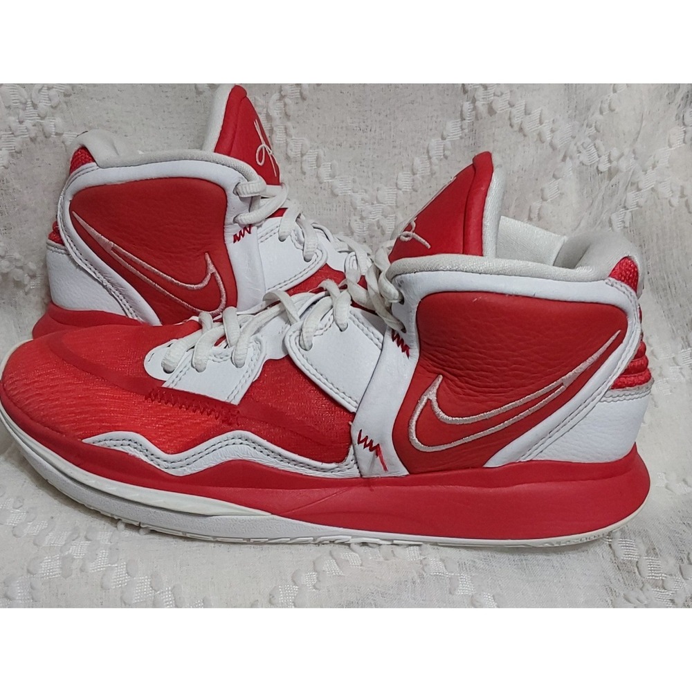 Nike Kyrie Infinity University Red White Basketball Shoes DO9616-600 Mens 7.5